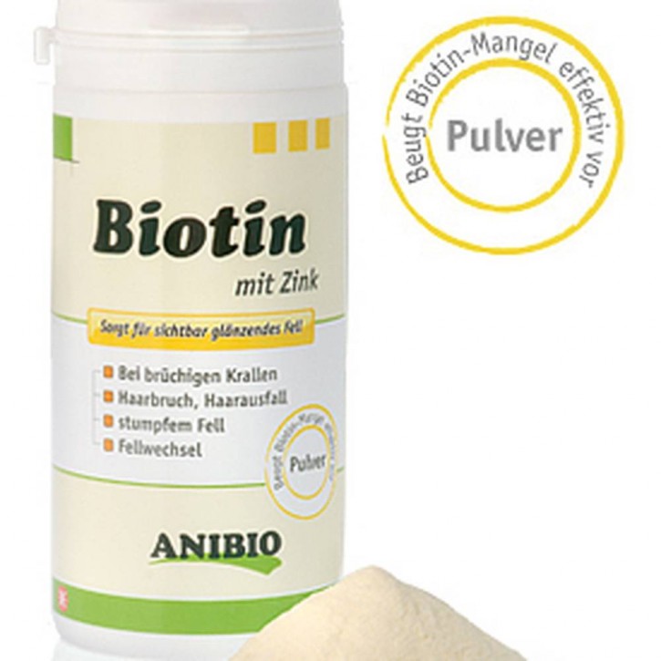ANIBIO Biotin mit Zink 220g